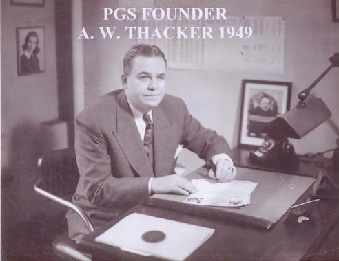 Photo of A. W. Thacker, founder of the Pennsylvania Gunsmith School