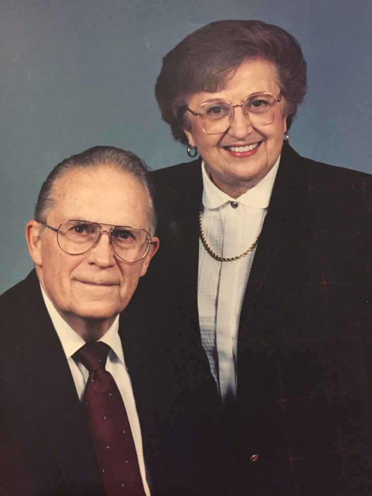 George R. Thacker, second direction of PGS, and his wife, Mary