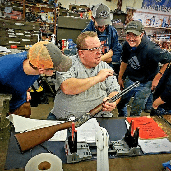 Class at Pennsylvania Gunsmith School